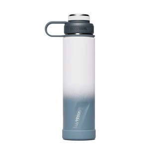 【Eco Vessel】Boulder 24oz 不鏽鋼保溫瓶 白/灰漸層