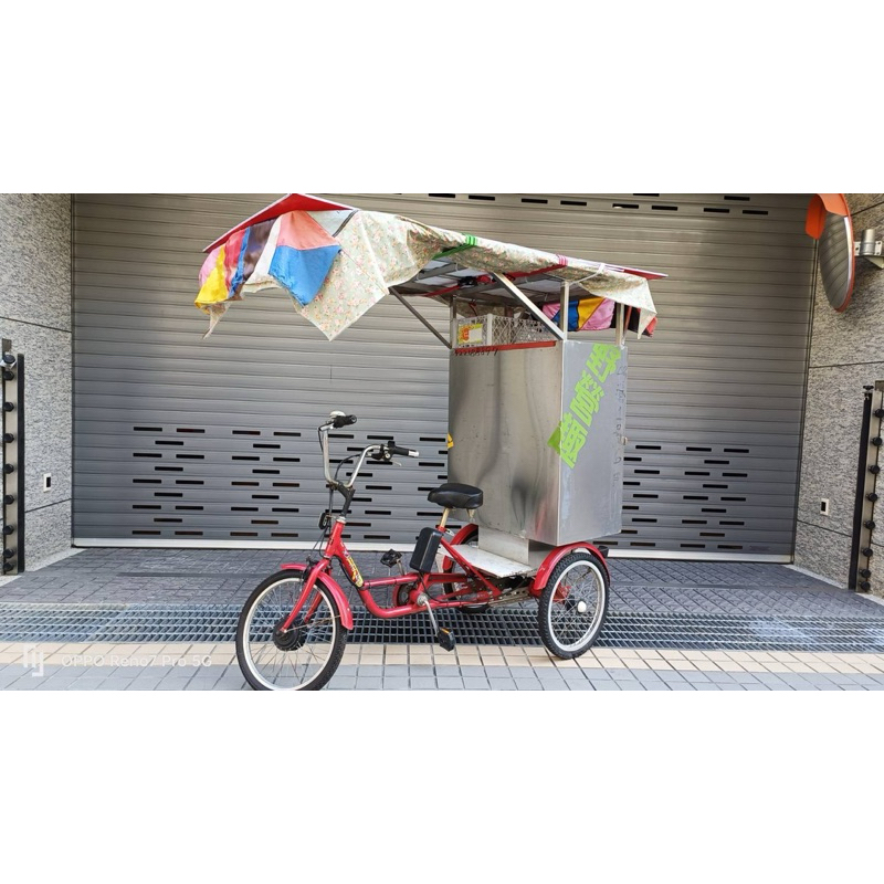 【老紳士的生活儀式】野營趣 電動腳踏三輪車