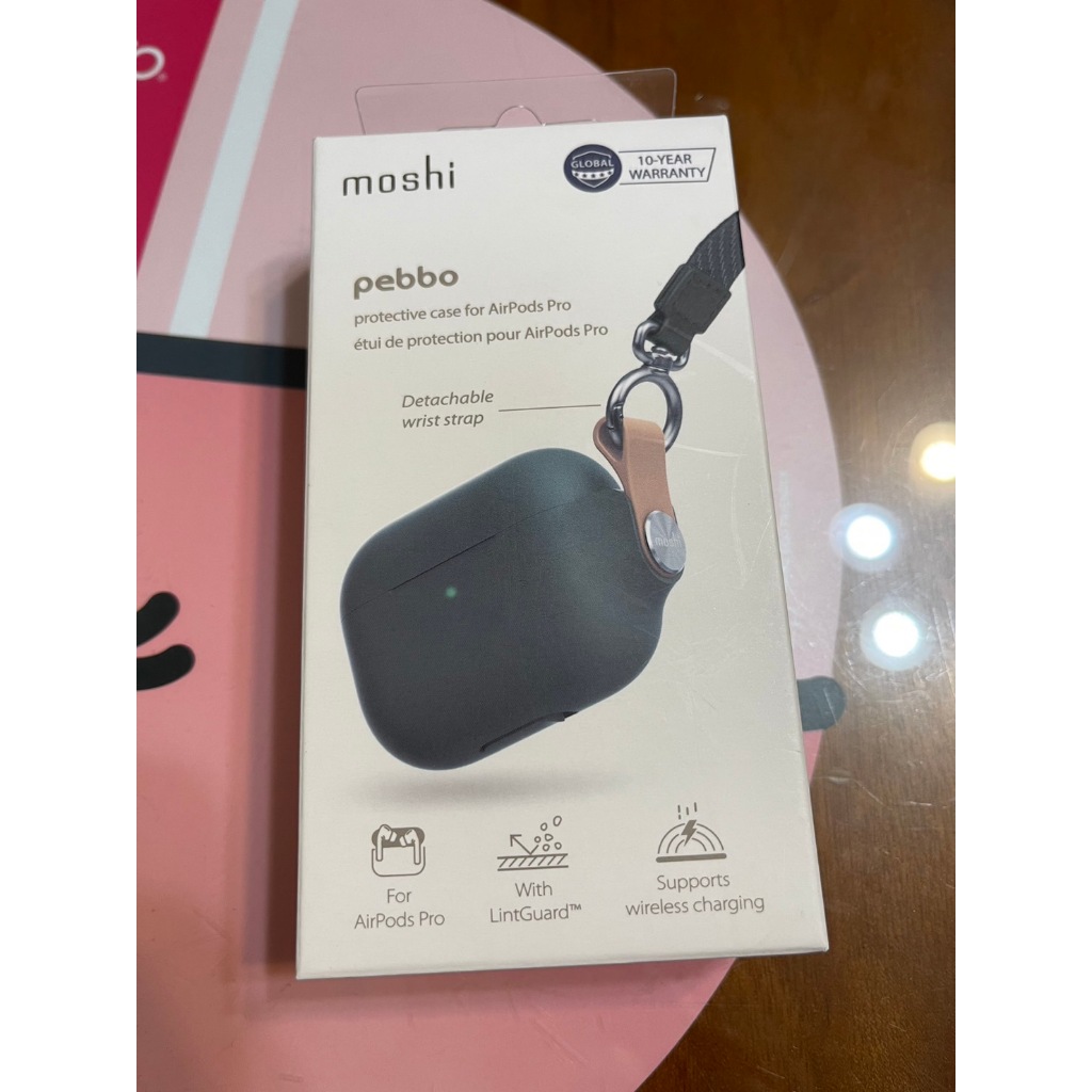 Moshi Pebbo for AirPods Pro 藍牙耳機充電盒保護套