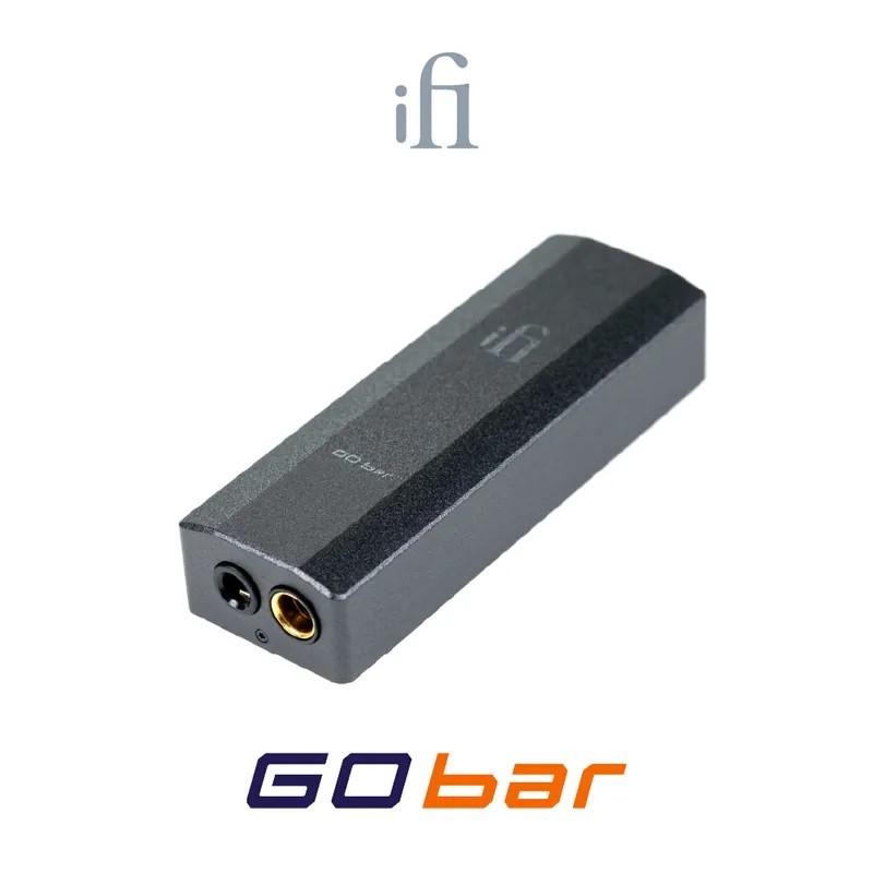 10%回饋 ifi GO BAR 隨身耳擴DAC USB DAC 台灣公司貨 一年保固｜劈飛好物