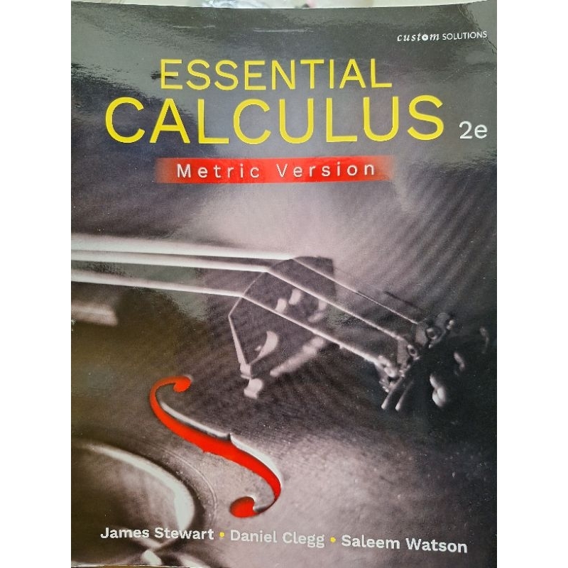 [快速出貨] Essential Calculus 2/e