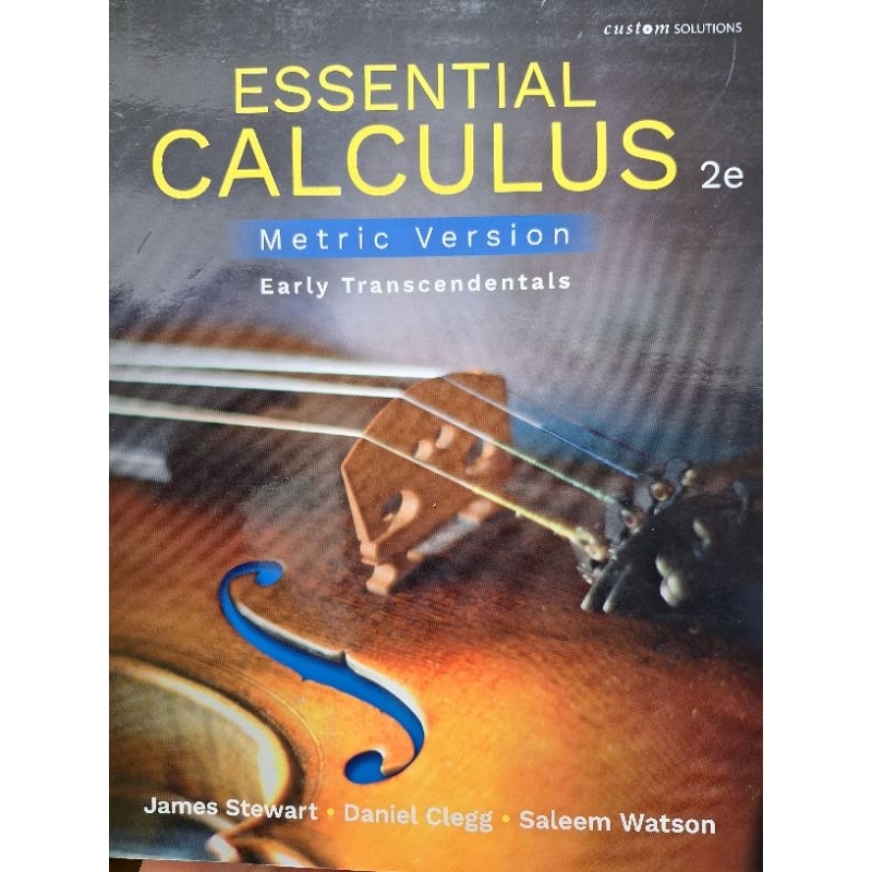 [快速出貨] Essential Calculus 2/e Early Transcendentals