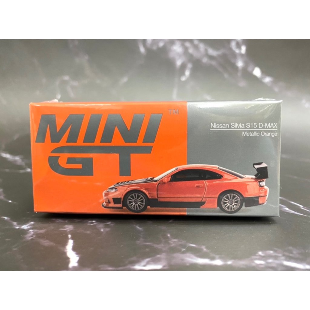 玩具偉富 現貨 MINI GT 581 日產 Silvia S15 D-MAX 金屬橘 右駕