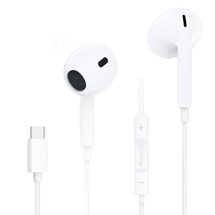 線控耳機 有線耳機 TYPE-C 線控 有線 耳機 TYPE-C接口 線控有線耳機 適用iPhone15 Pro Max
