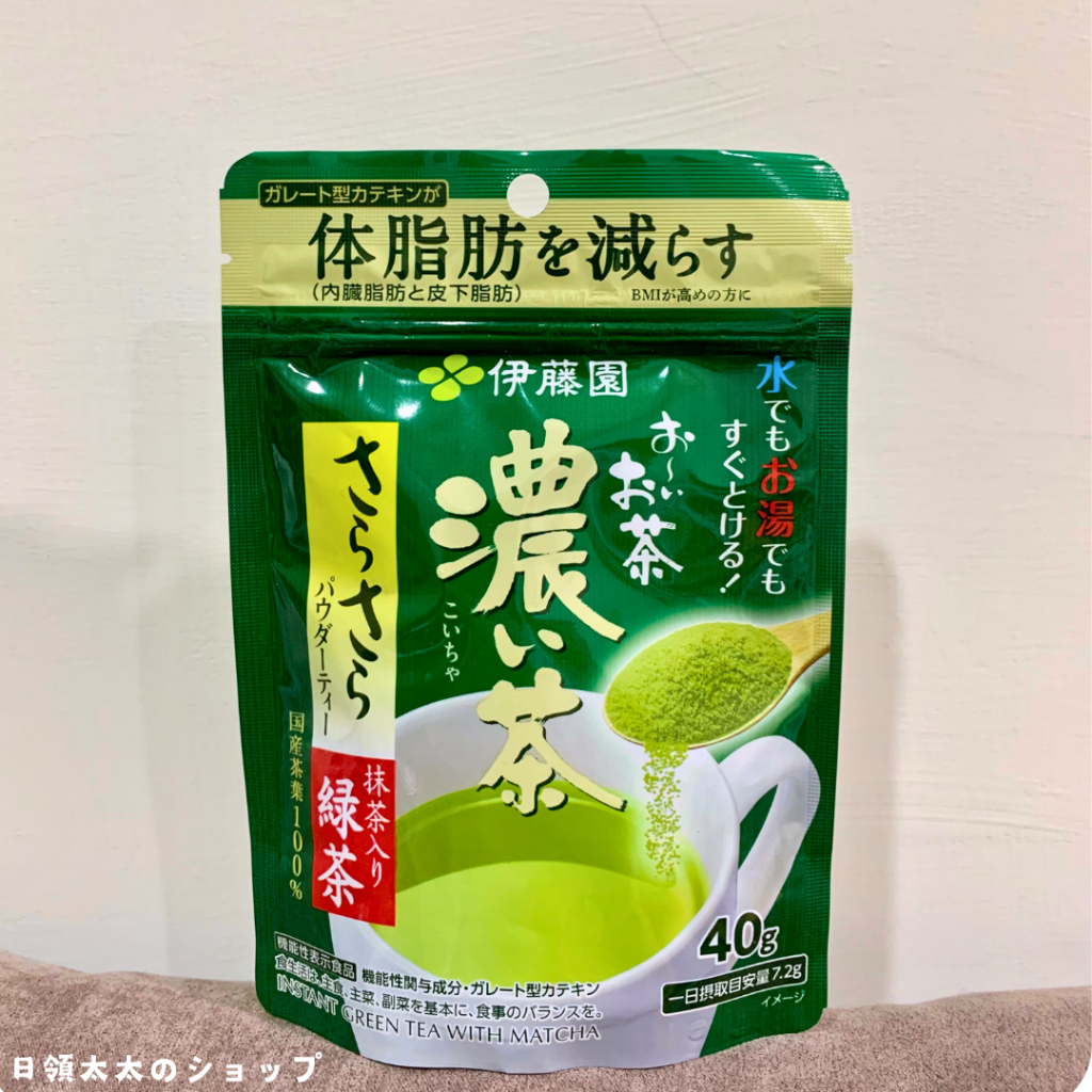 日本伊藤園濃茶粉40g