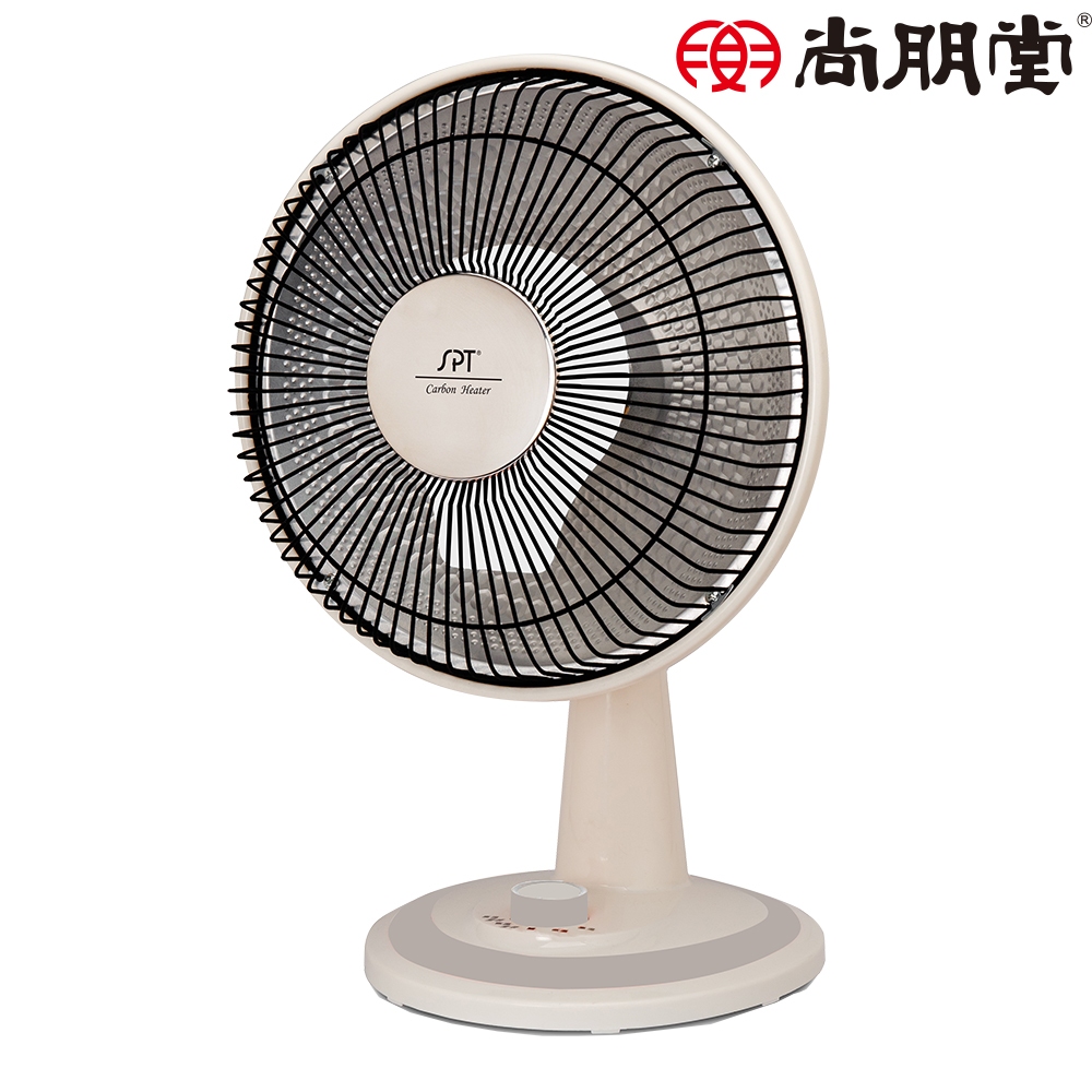 30cm碳素擺頭定時電暖器SH-6028R