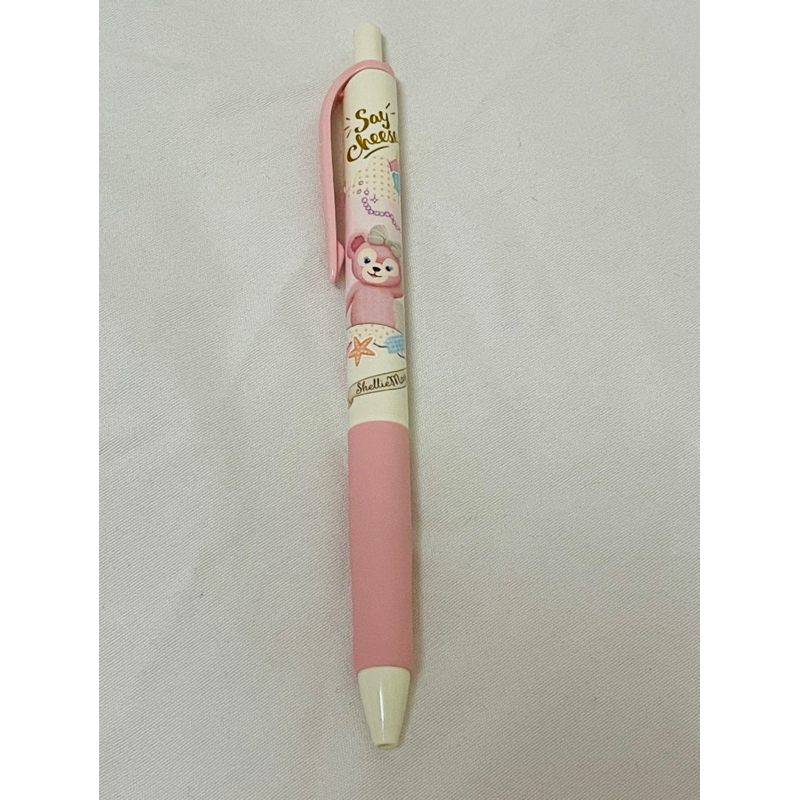 全新-東京迪士尼disney海洋限定 達菲家族 原子筆1入 僅售粉紅色