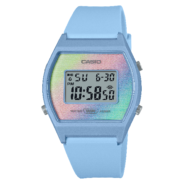 CASIO 卡西歐 LW-205H-2A 精緻漸變粉彩時尚腕錶 35mm