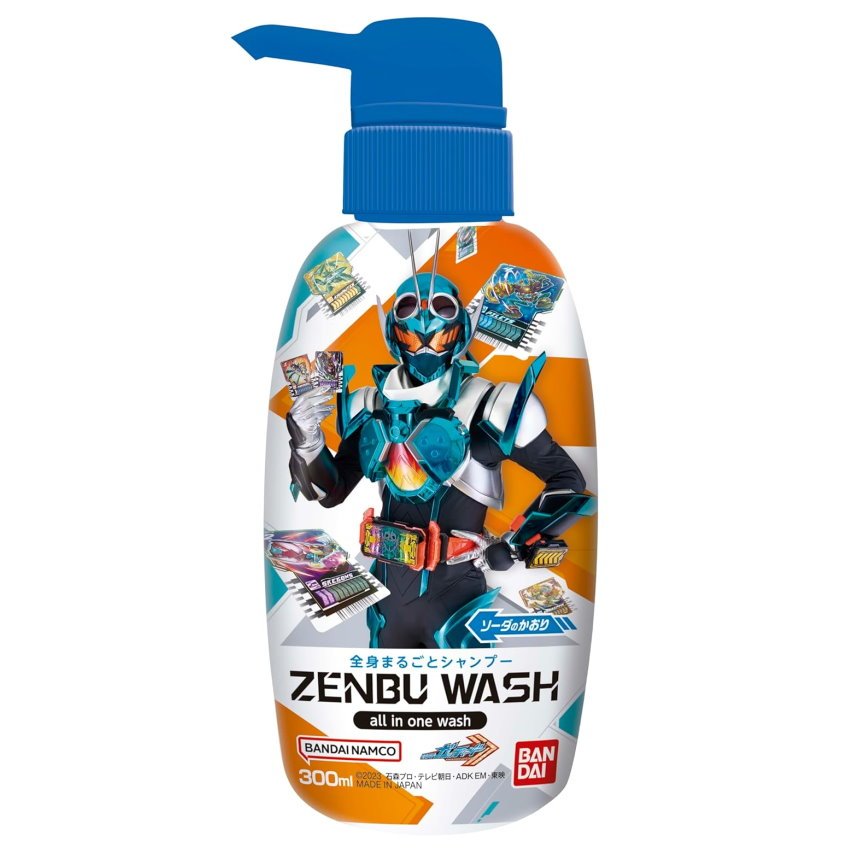 萬代 ZENBU WASH 兒童洗髮沐浴乳 (全身可用) 300ml 【樂購RAGO】 日本製