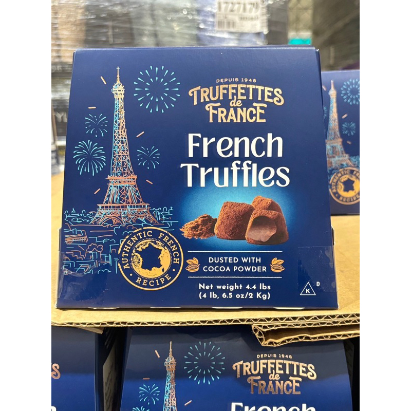 ❤️快速出貨❤️-好市多代購-TRUFFETTES DE FRANCE松露造型巧克力風味球（1公斤x2入）