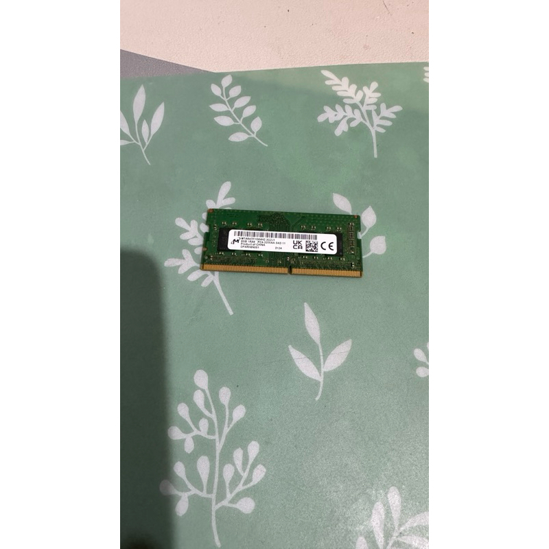美光 DDR4 筆電用記憶體 8G 3200Mhz Micron MTA8ATF1G64HZ-3G2J1