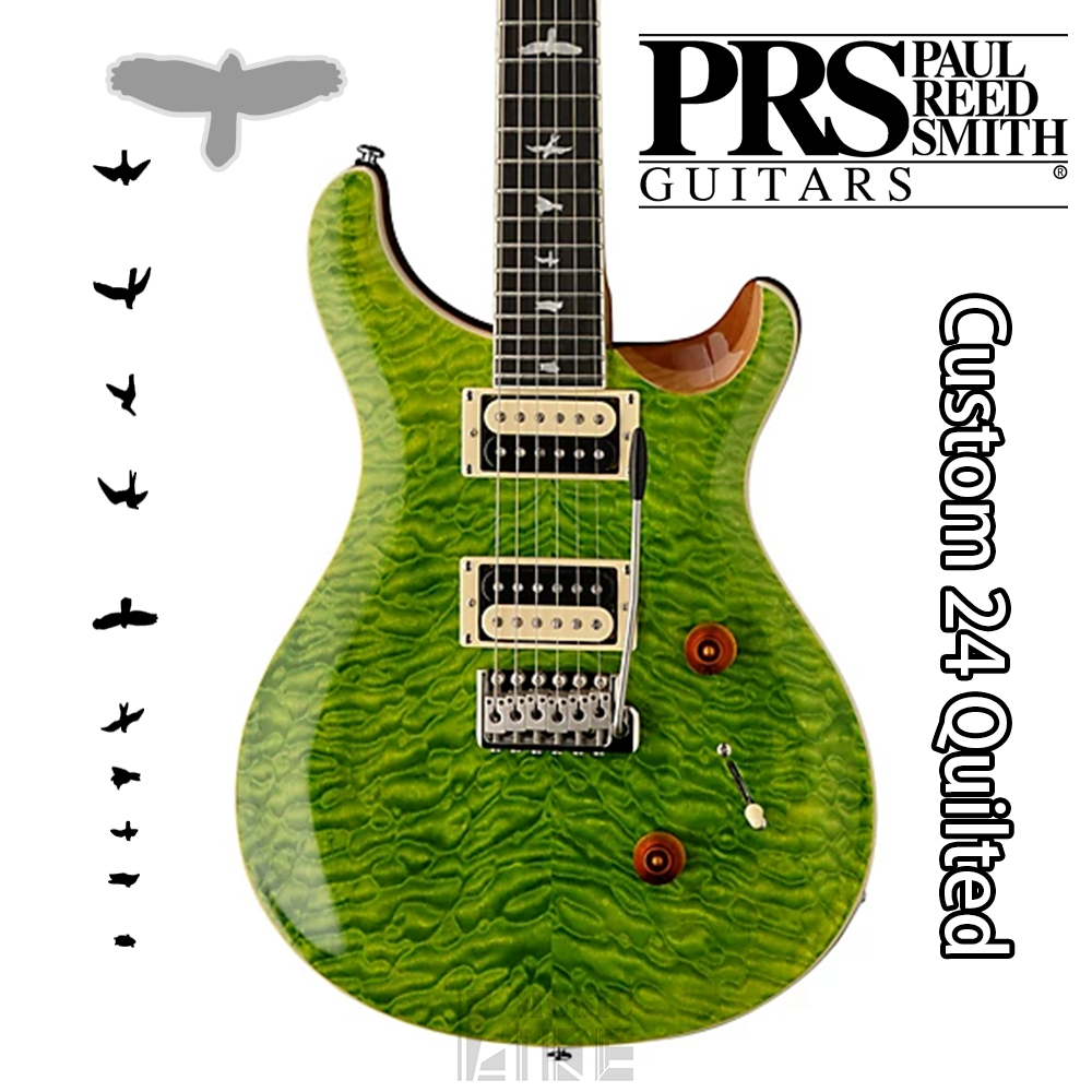 『新品上市』分期免運 PRS SE Custom 24 Quilted 電吉他 Eriza Verde