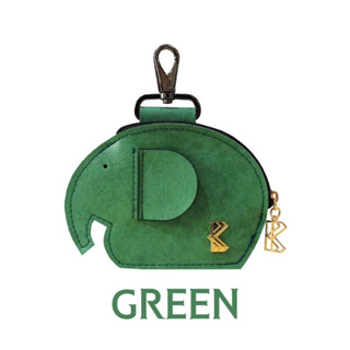 [現貨。新品] 泰國BKK Original Ka-Cha 小象造型零錢包 - 綠色