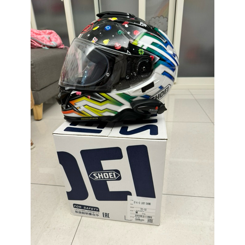 SHOEI GT-AIR II LUCKY CHARMS TC-10 內墨鏡