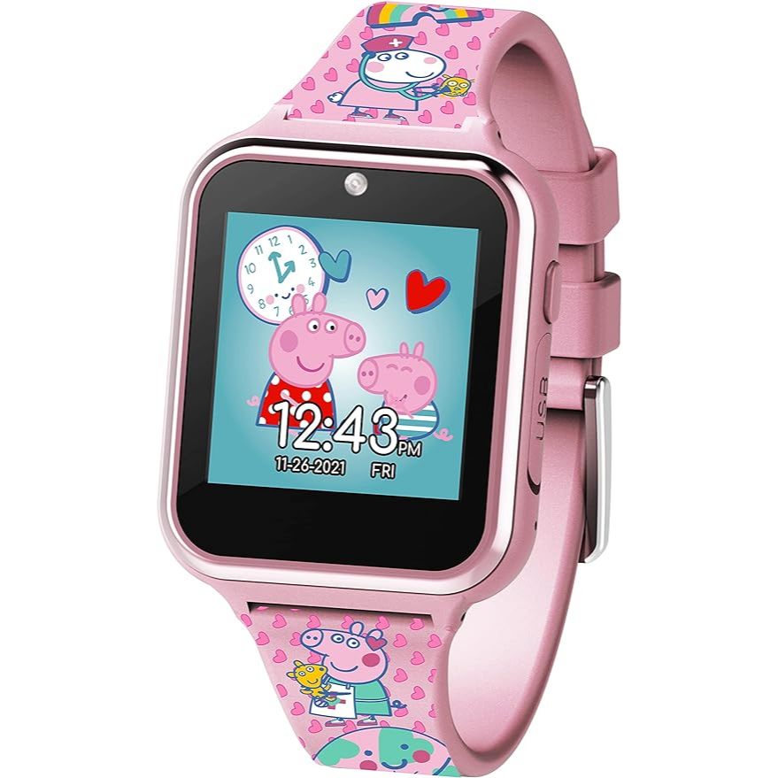 預購❤️正版❤️美國專櫃 Peppa Pig 粉紅豬小妹 兒童 手錶 手錶 觸控螢幕 電子手錶 電子錶 佩佩豬