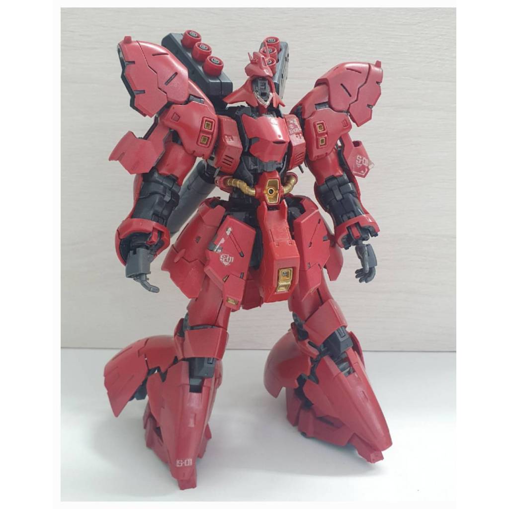 H834【米皇模型】殺肉出清 RG 1/144 沙薩比 MSN-04 Sazabi