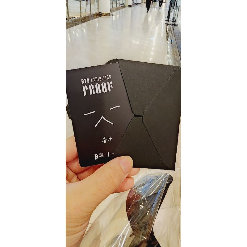 💜💜💜已換到💜💜💜 SUGA允其「換」JIMIN智旻  BTS Proof inTaipei、Proof展覽入場小卡