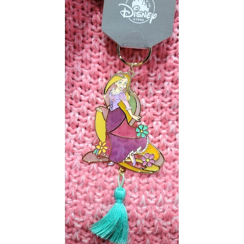 迪士尼 長髮公主 流蘇 吊飾