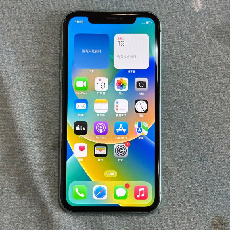 iPhone 11 128G 綠 功能正常 二手 Iphone11 i11 蘋果 apple 6.1吋 螢幕刮傷 台中