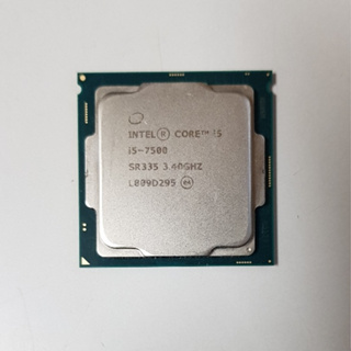 intel Core i5 7500 1151腳位 4核心 CPU 附原廠銅芯散熱風扇 2手良品