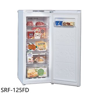 《再議價》聲寶【SRF-125FD】125公升風冷無霜直立式冷凍櫃(含標準安裝)(全聯禮券400元)