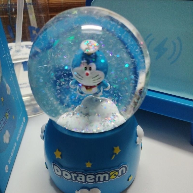 &lt;私我運費對半砍&gt;多啦A夢 多啦a夢 夢想水晶球 水晶球 紀念版 Doraemon 全聯 全聯聯盟