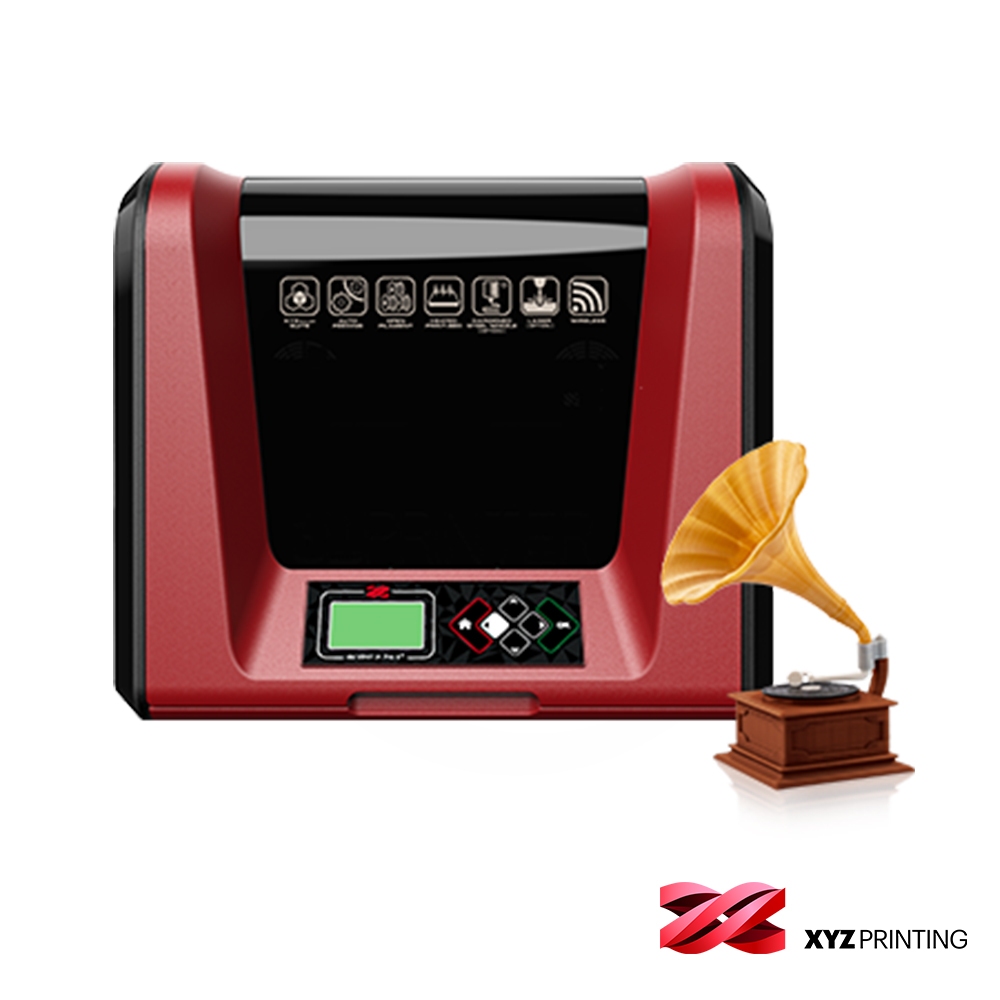 【XYZprinting】da Vinci Jr. Pro X+ 3D列印機(加贈巴斯夫3D線材專屬架)