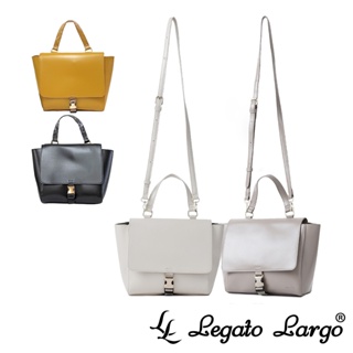 Legato Largo 簡約圓潤感方形手提斜背兩用包 (LG-X0102)