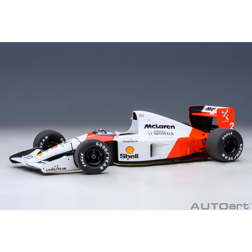 吉華@ 1/18 AutoArt 89151 McLaren Honda MP4/6 1991 #2 附麥拿倫logo