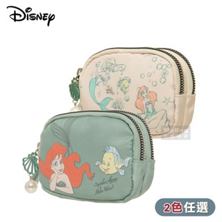 Disney 迪士尼 零錢包 小美人魚 雙層零錢包 聯名款 鑰匙包 收納包 PTD22-C7-24 得意時袋