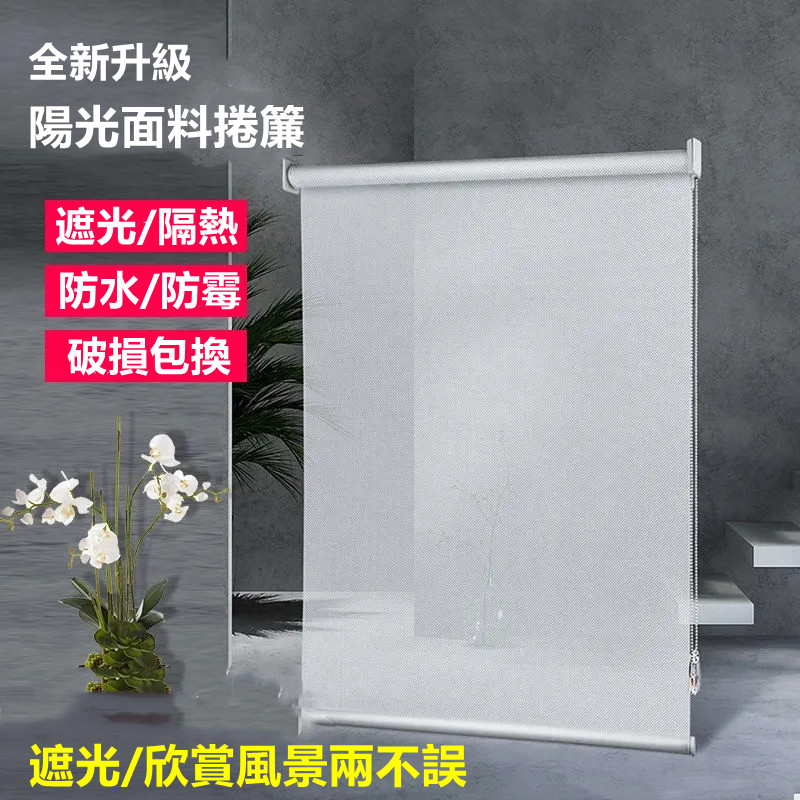 客製化 捲簾 遮光簾 遮陽簾 免運 升降簾 全遮光 半遮光 防水 防油 手拉式 廚房 臥室 辦公室 會議室 會客室窗簾