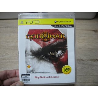 二手 PS3 《戰神GOD OF WAR》 中英合版 PS3 遊戲片