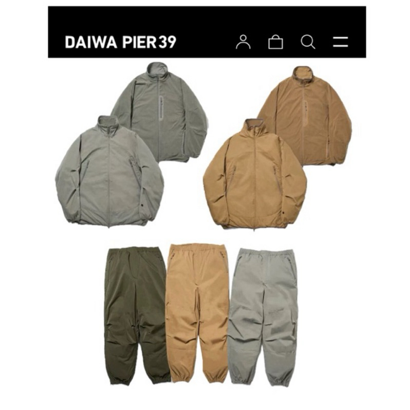 🇯🇵 DAIWA PIER39 23AW REVERSIBLE ECWCS STAND 雙面穿立領夾克 潮流素色 外套