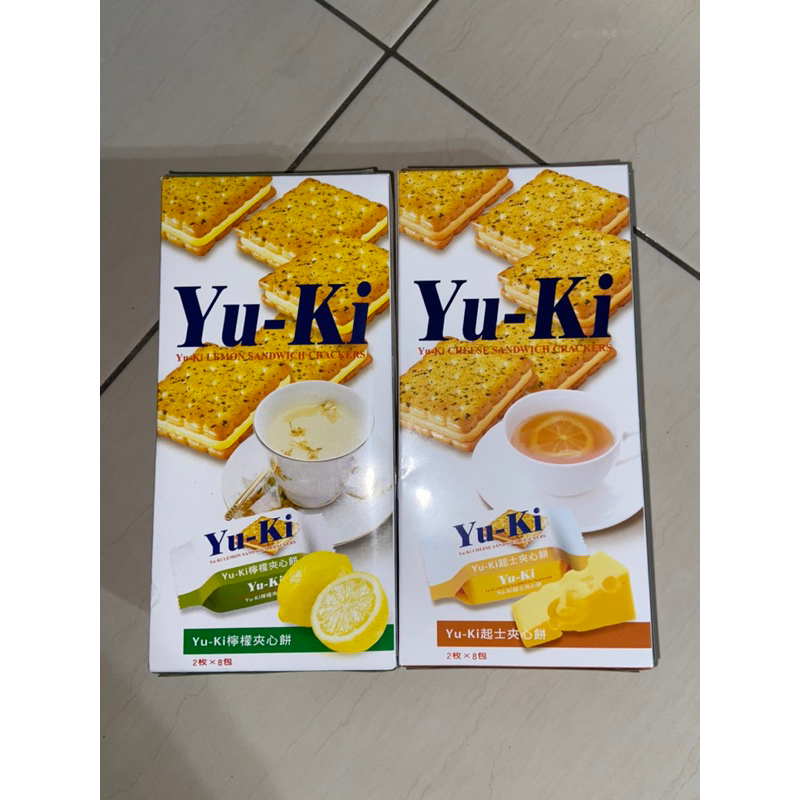YUKI夾心餅系列(起士/花生//檸檬)一盒150G
