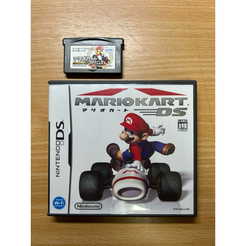 【Nintendo NDS &amp; GBA】任天堂 瑪利歐賽車 Mario Kart DS 純日版 二手 收藏便宜出！