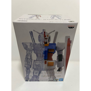 代理版 機動戰士 鋼彈 機動戰士鋼彈 RX-78-2 A款 武器 INTERNAL STRUCTURE 半透明 半剖