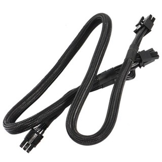 挖礦 顯示卡 顯示卡 8PIN轉8PIN+6PIN PCIE VGA 18AWG 銅線電源線適用於EVGA
