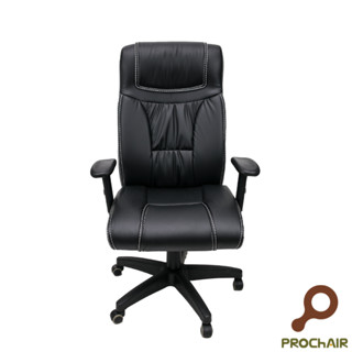 『PRO ChAIR椅子多』Bezos 貝佐斯 皮革 主管椅 總裁 經理 辦公椅 電腦椅 黑皮 免運 免組裝