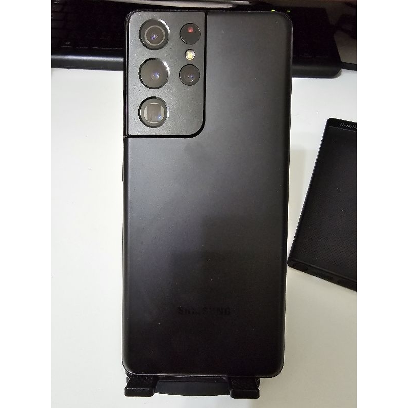 S21 Ultra 5G 256GB 黑色 +原廠行李箱支架手機殼