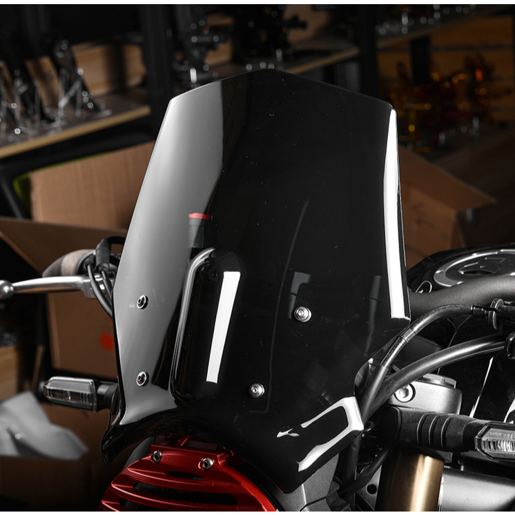 rebel1100越野風鏡 適用於 Honda Rebel 1100T改裝儀表遮陽板套件 Rebel 1100T 腳踏機