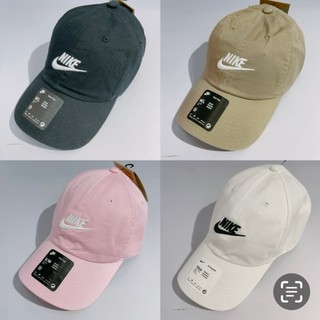 NIKE U NSW H86 FUTURA WASH CAP 黑/白 帽圍可調 老帽 帽子 913011-010 100