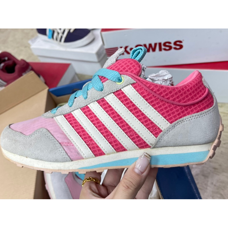 大灌體育👟出清特賣 零碼 過季 kswiss 93449-698-M GORZELL I TA CMFTM 粉色 復古鞋