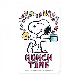 SNOOPY史努比 MUNCH TIME 一卡通