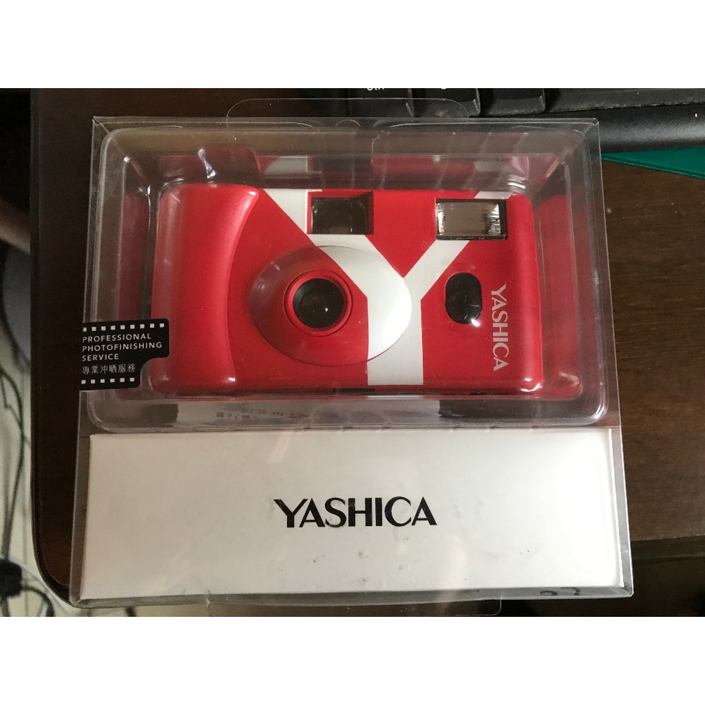 全新現貨未拆 YASHICA MF-1 底片相機紅色
