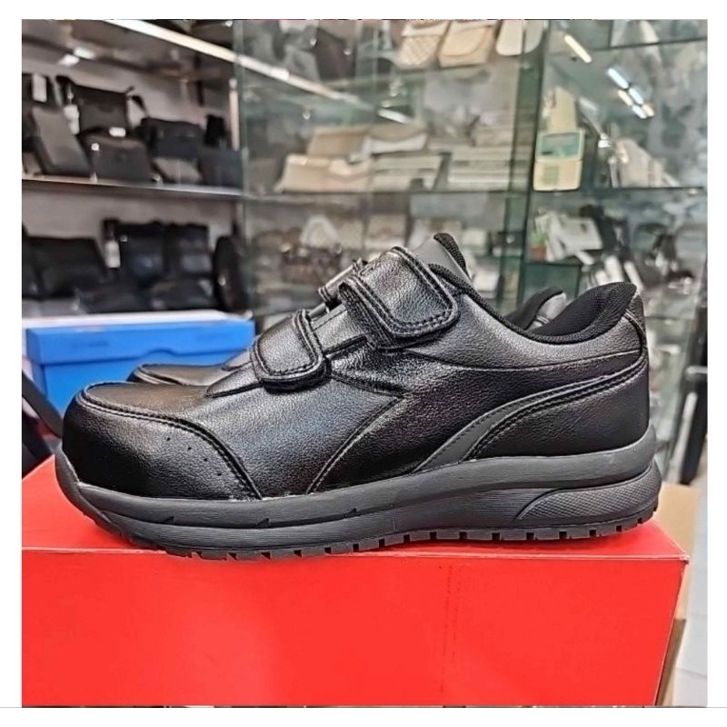 DIADORA 男鞋D44&gt; 3E寬楦 魔鬼氈 台灣製造 抗衝擊防潑水防滑 防護鞋鋼頭鞋安全鞋工作鞋 DA71268