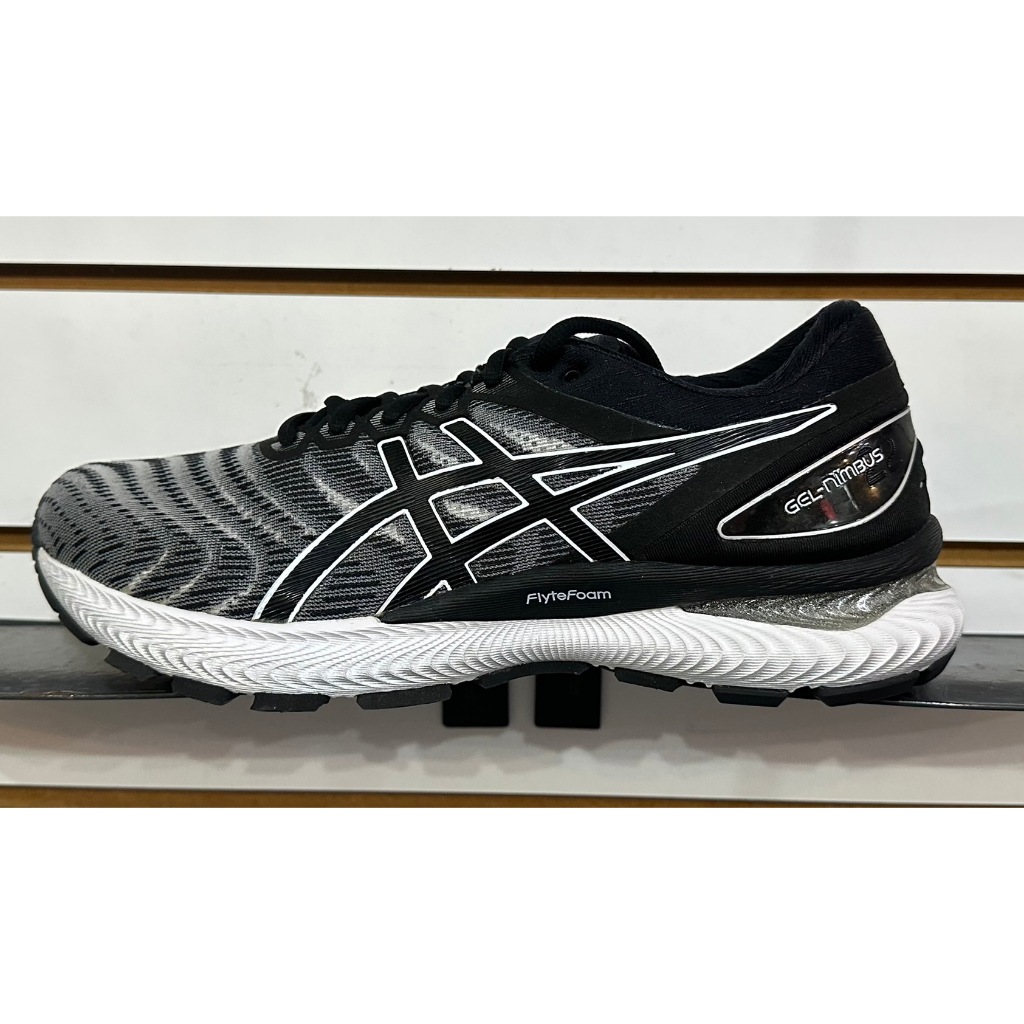 ASICS-亞32 GEL-NIMBUS 22 4E 男慢 超寬楦 高足弓 柔軟 1011A682-100