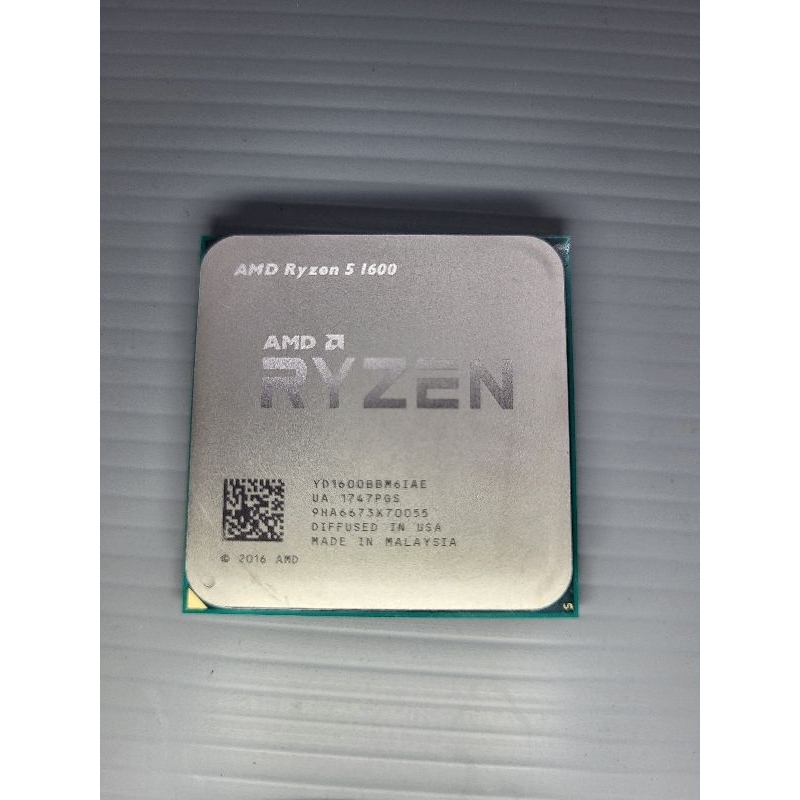 AMD R5 1600 只有CPU 升級換下，威健公司貨，過保