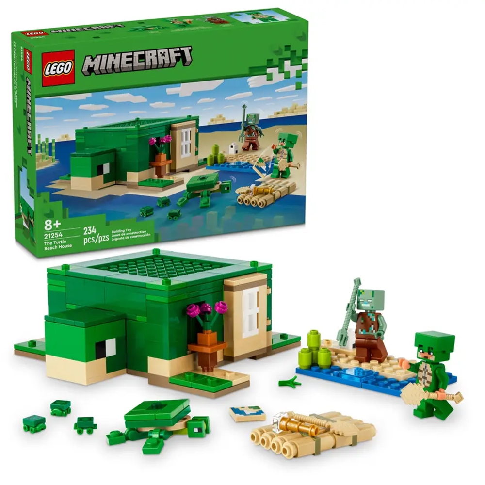 LEGO樂高 LT21254 Minecraft系列 - The Turtle Beach House