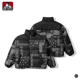 BEN DAVIS BD PUFFER JACKET 加工羽絨外套 變形蟲 高領 1色