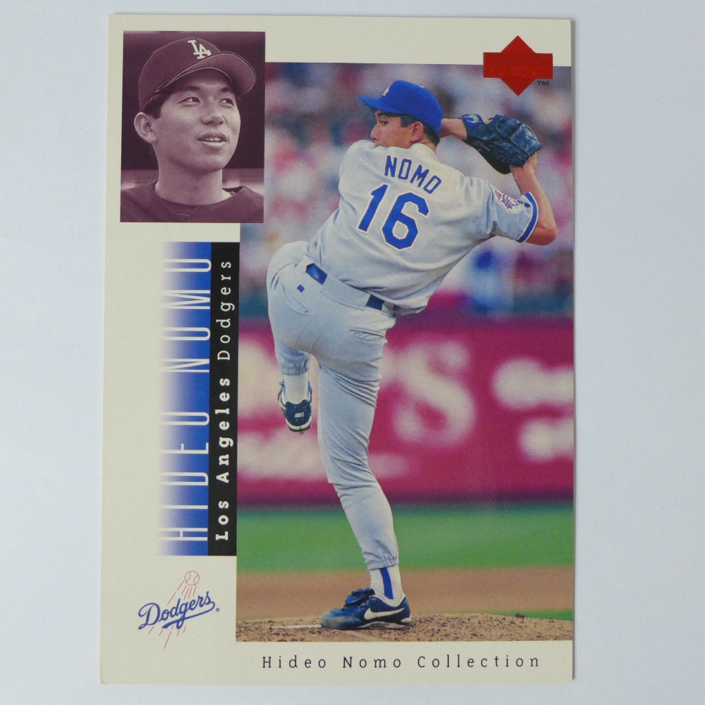 ~ Hideo Nomo ~MLB球星/野茂英雄 1996年UD.MLB棒球卡.大張球員卡/6